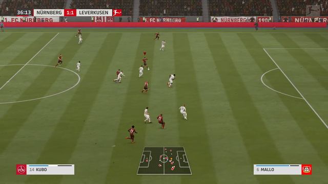 FIFA 19 KARRIERE [#17] ⚽ 1.FC Nürnberg vs. Bayer 04 Leverkusen, 13. Spieltag | смотреть онлайн