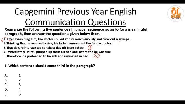Capgemini English Communication Previous Year Questions| 2022 BATCH Exam Preparation | Crack Exam # смотреть онлайн
