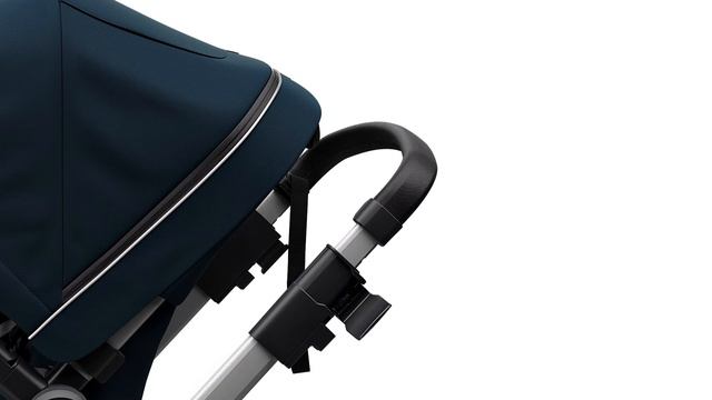 Регулируемая ручка коляски Thule Sleek морской синий/черный смотреть онлайн
