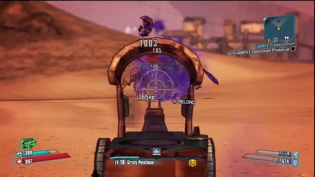 BorderLands 2 First Orange Slot Machine Gun! смотреть онлайн