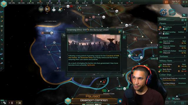 Stellaris Empire of Feathers - The Holy Crusade смотреть онлайн