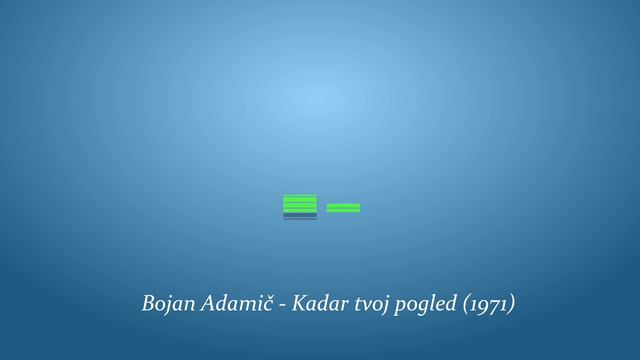 Bojan Adamič - Kadar tvoj pogled (1971) смотреть онлайн
