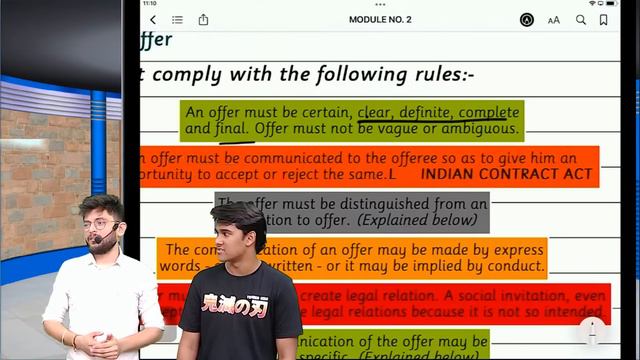 CS Executive JIGL EBCL INDIAN CONTRACT ACT LECTURE - 1 | CS Shubham Modi Sir DEC 2023 смотреть онлайн