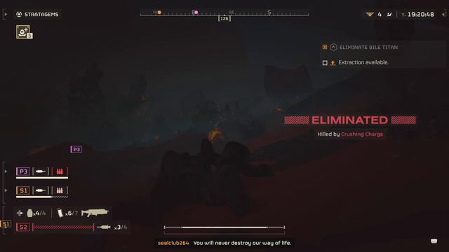 HELLDIVERS 2 Bile Titan смотреть онлайн