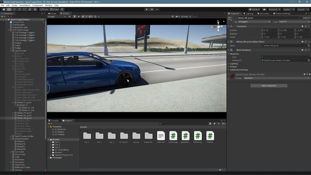 Unity3D - Vehicle Damage System | Car Damage Tutorial смотреть онлайн