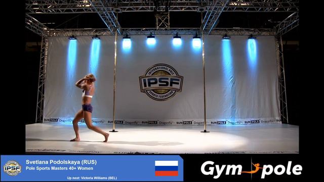 WPSC19 - Pole Sports - Masters 40+ Women - Svetlana Podolskaya - Russia смотреть онлайн