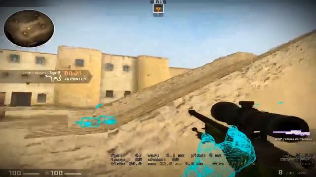 COMO ATIVAR "WALLHACK" COM COMANDOS NO CSGO! смотреть онлайн