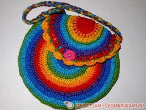 Необычная летняя сумочка. Красивая идея