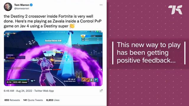 Hopefully Fortnite's Fantastic New Destiny 2 Crossover Mode Sticks Around смотреть онлайн