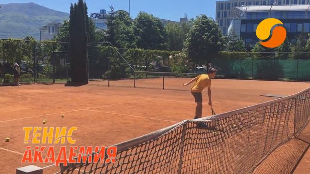 Maleeva Tennis Academy: tennis practice - volley 2 смотреть онлайн