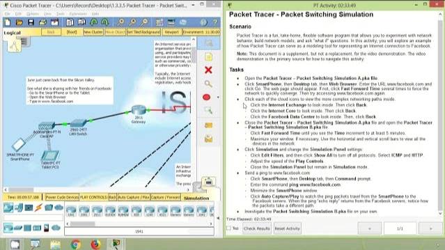 1.3.3.5 Packet Tracer - Packet Switching Simulation | Internet of Things смотреть онлайн