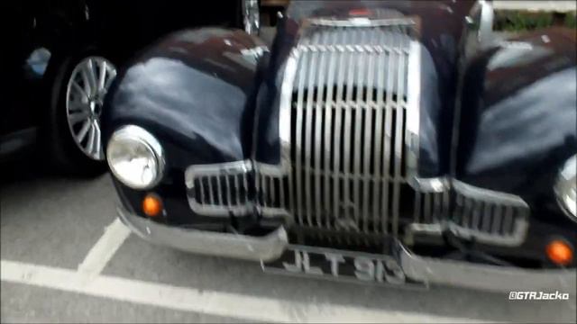 Oldtimers - Allard P1 and K1 at Train Station смотреть онлайн