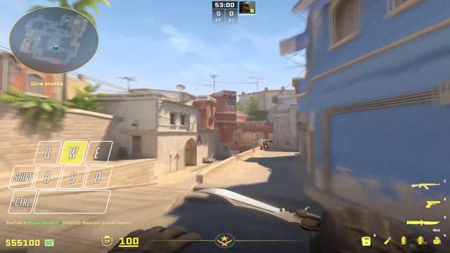 ALL MIRAGE INSTANT WINDOW SMOKES CS2 смотреть онлайн