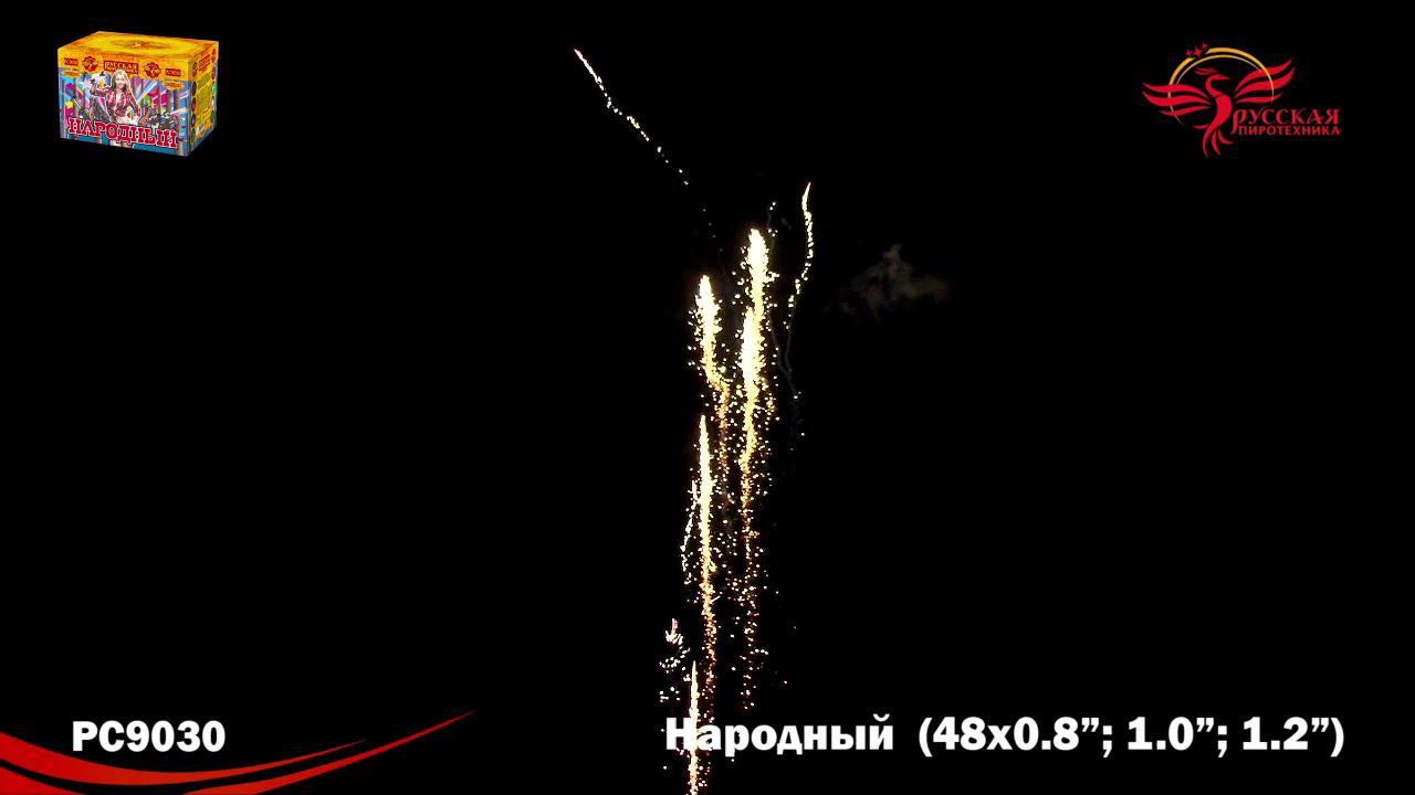 РС9030 Салют "Народный" (0,8"-1,0"-1,2"х48) 1/4/1 смотреть онлайн