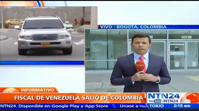 Fiscal destituida Luisa Ortega Díaz abandona Colombia con rumbo a Brasil, según Migración Colombia смотреть онлайн