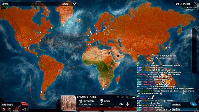 NICOHAZARD: Destroying the World With Idols - Plague Inc. смотреть онлайн