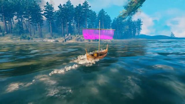 Valheim Mod Test - X-ray sail смотреть онлайн