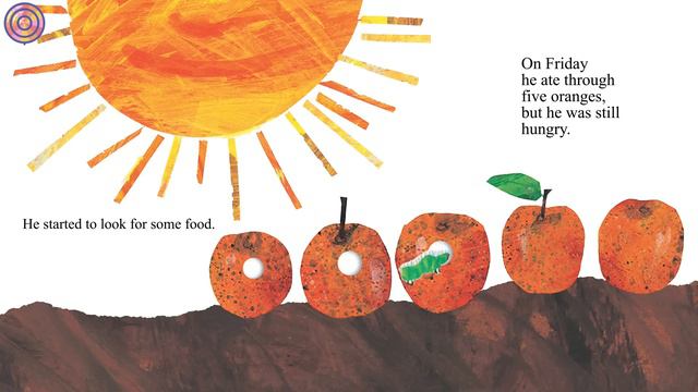 The very hungry caterpillar | Animated Book | Read aloud смотреть онлайн