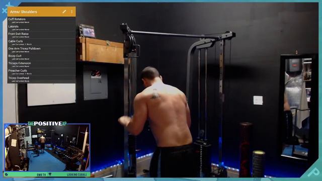 Arm Workout - Gains before Games - Road To First Bodybuilding Comp - 20 Jumping Jacks Per Follow смотреть онлайн