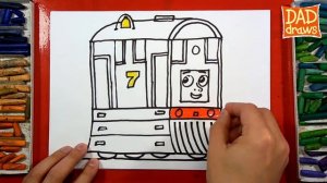 How to draw Toby Thomas and Friends