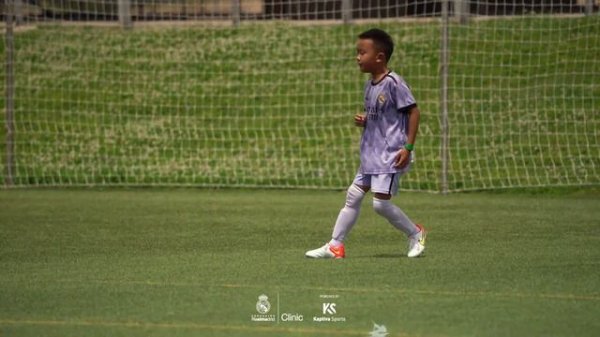 Real Madrid Foundation Training Clinic June 2023 | Kaptiva Sports