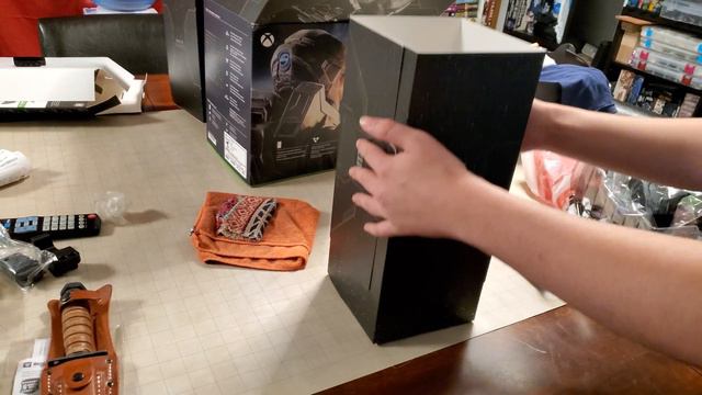 unboxing xbox series x Halo Infinite смотреть онлайн