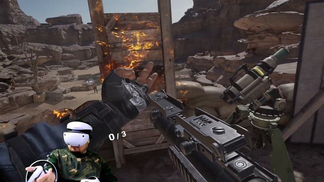 [Story Campaign Part 4] Crossfire: Sierra Squad Walkthrough (PS5 VR2) 4K UHD смотреть онлайн