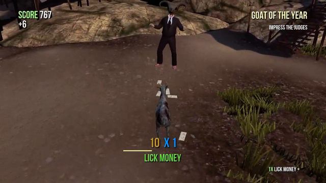 Trying to finish the potion in Goat Simulator Goat Z before the outbreak смотреть онлайн