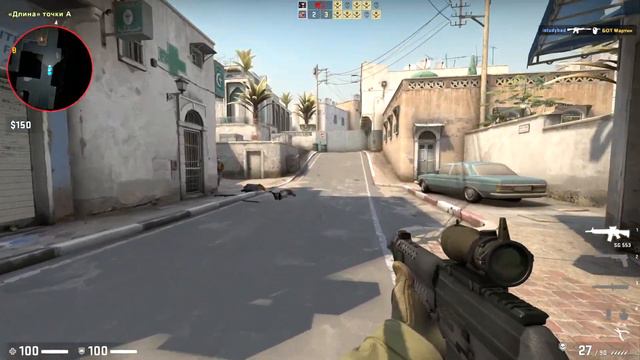 Поражение за контеров)) 2 против 10 ботов на Dust 2. Counter Strike: Global Offensive. CS: GO. КС:Г смотреть онлайн