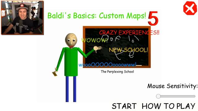 TWO-HEADED PLAYTIME JOINS THE SCHOOL... | Baldi's Basics смотреть онлайн