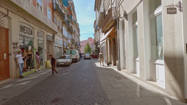 4K City Walk. Porto, Portugal | тренировка на беговой дорожке | Walking Indoor