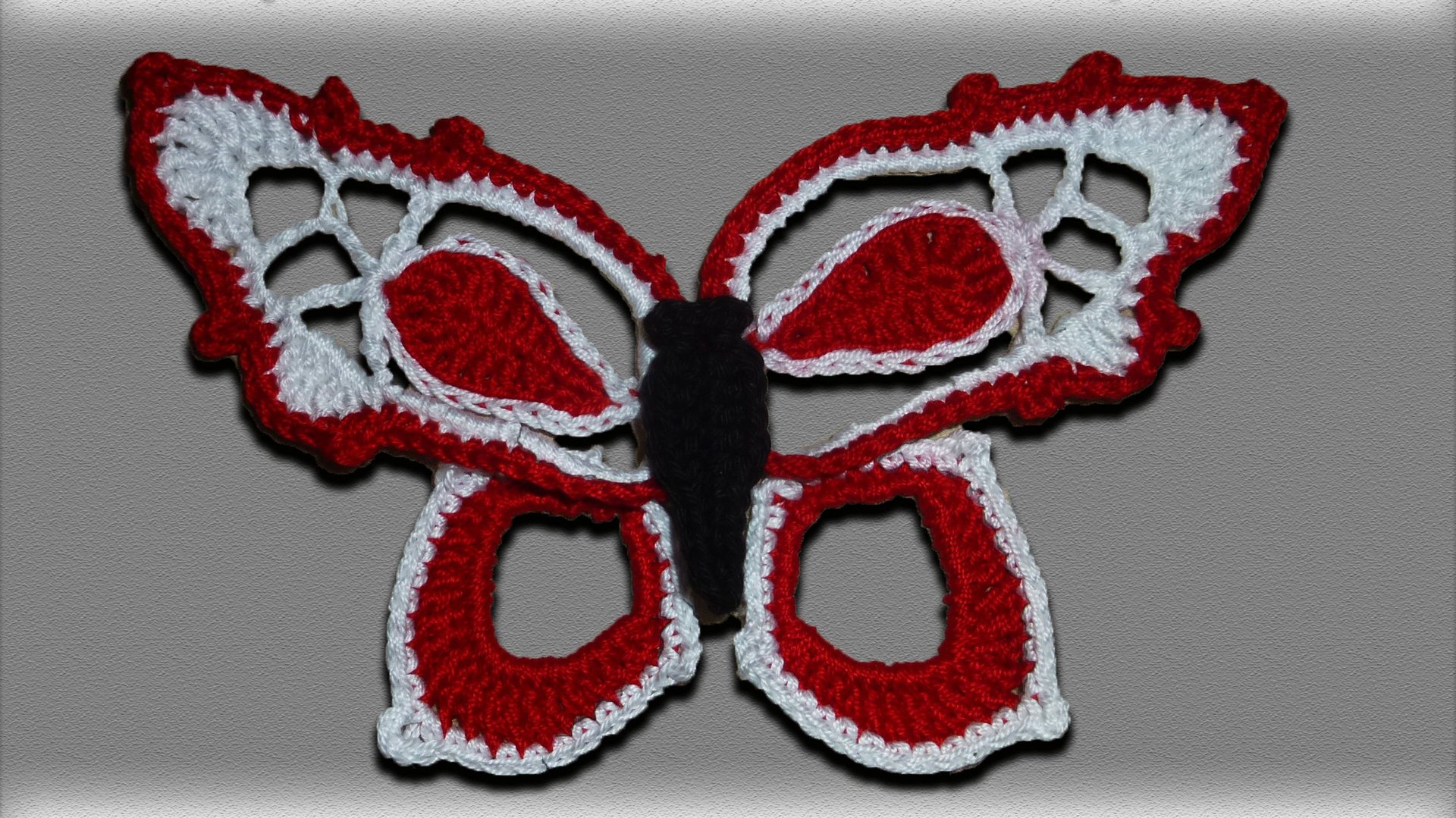 БАБОЧКА 2-х цветная крючком / Большое крылышко / Часть I смотреть онлайн