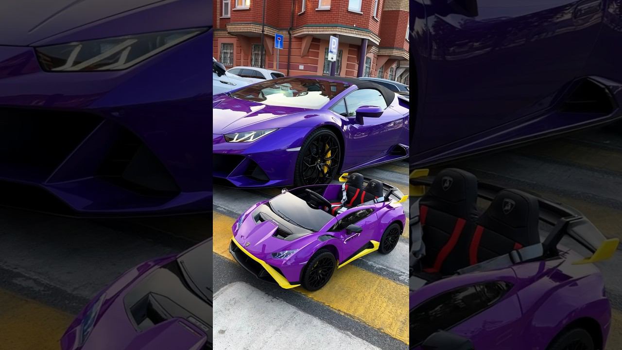 Детский Lamborghini Huracan — 21.250₽, сайт cars-kids.com смотреть онлайн