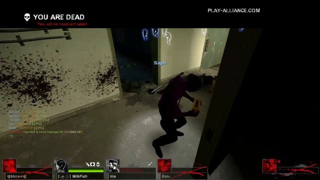Left 4 Dead 2 No Mercy ALLIANCE AMERICA Coop online смотреть онлайн