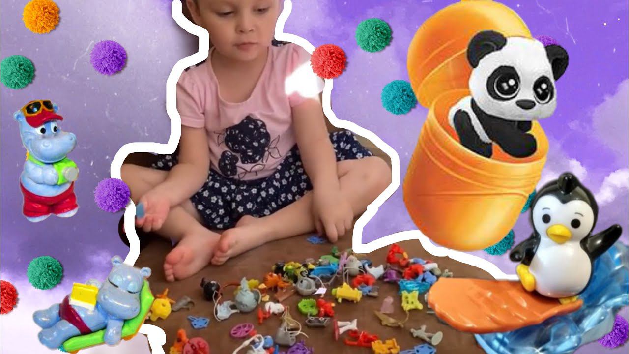 Киндер сюрпризы. Наша коллекция! смотреть онлайн