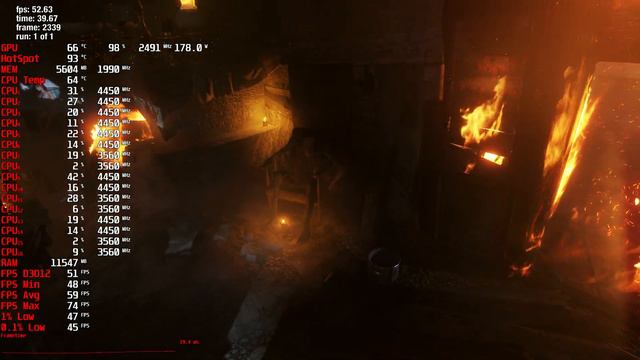 Metro Exodus 2k,1440p benchmark r7 5800X3D,RX 6700 XT dx12 HairWorks смотреть онлайн