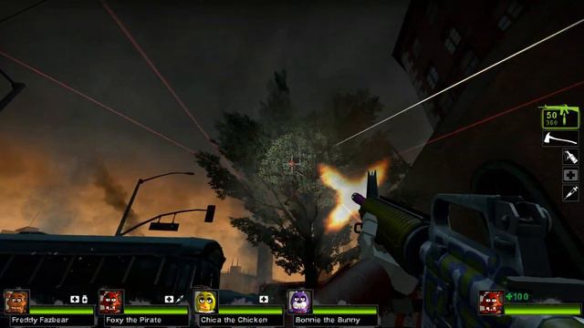 Foxy Vs Thanos - Epic Battle - Left 4 dead 2 Gameplay (L4D2 FNAF Custom Mod) смотреть онлайн