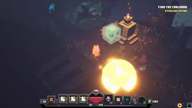 Minecraft Dungeons Iron Golem only Challenge смотреть онлайн