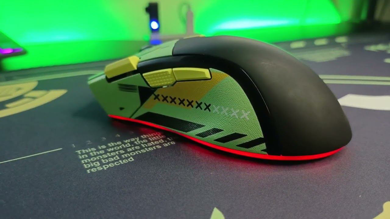 Мышка в стиле Cyberpunk: BlACKZID M1 смотреть онлайн