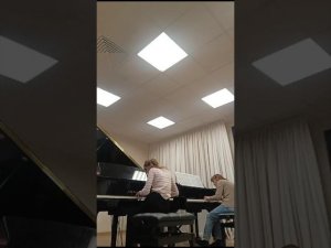 И.С Бах Концерт для фортепиано с оркестром соль минор 1ч