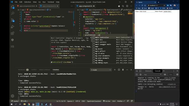 47.Forms - Part 2 - Intro To Reactive Forms - Master Angular Framework In Arabic смотреть онлайн