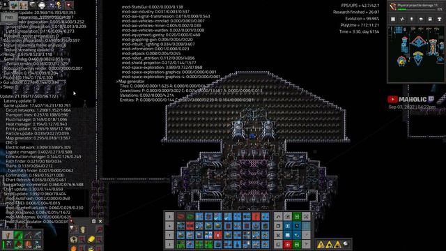 ⚙️Factorio ➡️ Designing infinite interstellar tech card ship ✅ Space exploration & K2 🏭⚙️| Gamepla смотреть онлайн