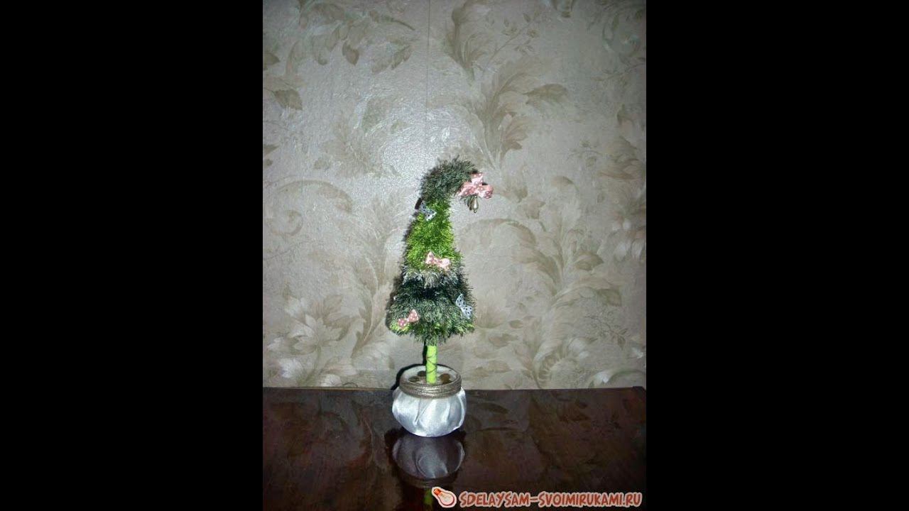 Изготовление вязанной новогодней елки смотреть онлайн