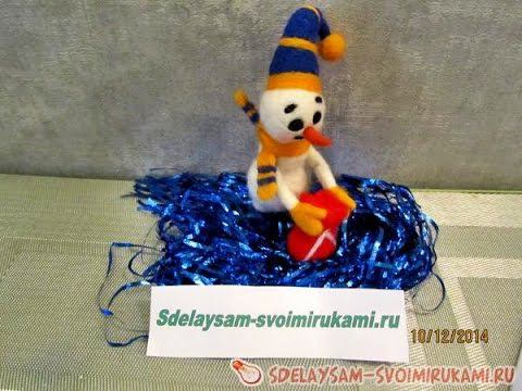 Снеговик из шерсти смотреть онлайн