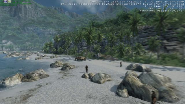 Crysis Benchmarking on ASUS EAH6850 смотреть онлайн