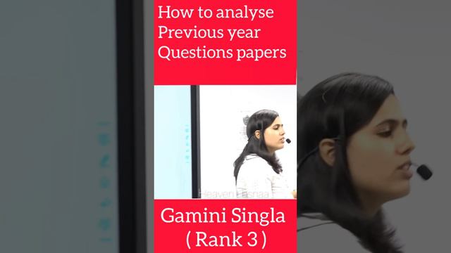 How to analyse previous year question papers for UPSC CSE | Gamini Singla ( Air 3 ) | #heavenlbsnaa смотреть онлайн