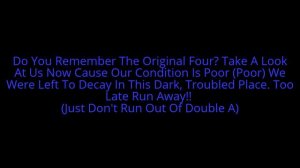 Five More Nights Lyrics Video