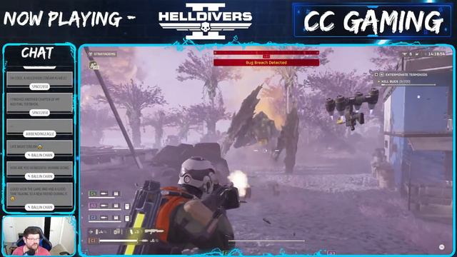 🔴 Spreading Managed Democracy across the galaxy with friends! | Helldivers 2 | Steam смотреть онлайн