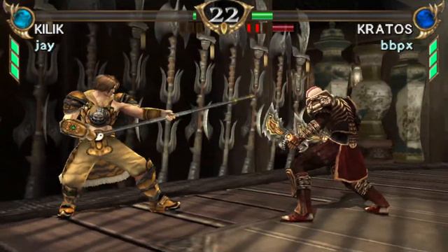Soul Calibur Broken Destiny PPSSPP Network Match 2 смотреть онлайн