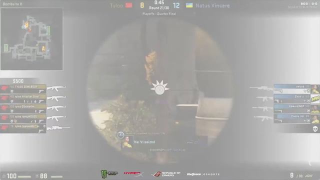 CS:GO Na'Vi vs. Tyloo Highlights Quarter-Finals Dreamhack Masters Molmö 2016 смотреть онлайн